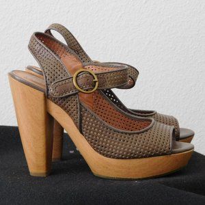 Lucky Brand Meli Sling Back platform sandals  8